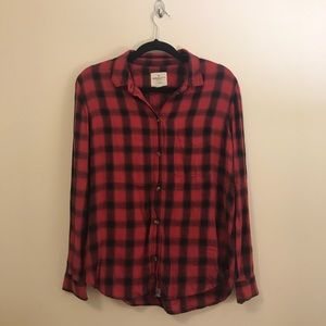 boyfriend fit flannel